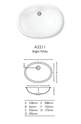 Bathroom Basins 79 A3211