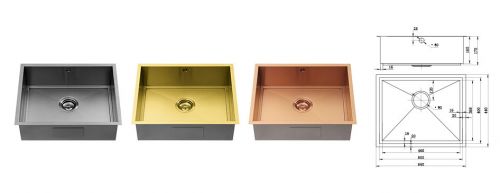 Kitchen Sinks 27 AXIXUNO-500U