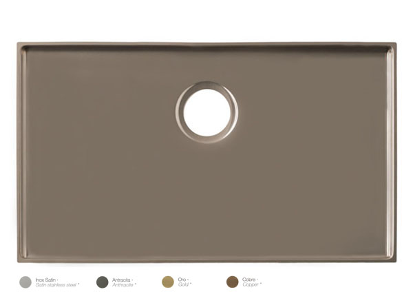 Kitchen Sinks 78 BASE LINKING 70X40 INOX 600X440_colores