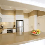 Corian Kitchens bone custom fabrication services from Solid Surface Fabrication