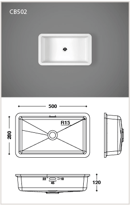 Bathroom Basins 120 CB502