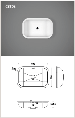 Bathroom Basins 121 CB503