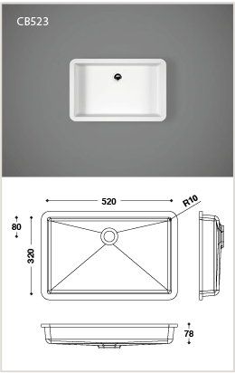 Bathroom Basins 108 CB523