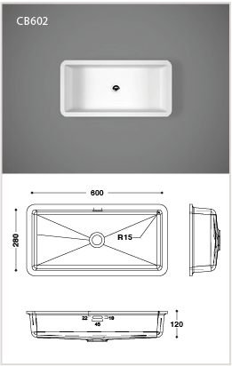 Bathroom Basins 110 CB602