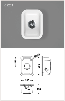 Kitchen Sinks 94 CS203