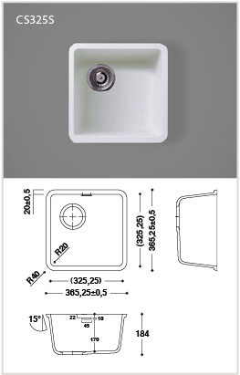 Kitchen Sinks 97 CS325S