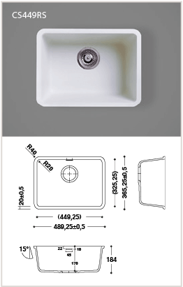 Kitchen Sinks 82 CS449RS