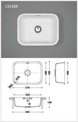 Kitchen Sinks 88 CS528R