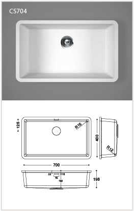 Kitchen Sinks 91 CS704