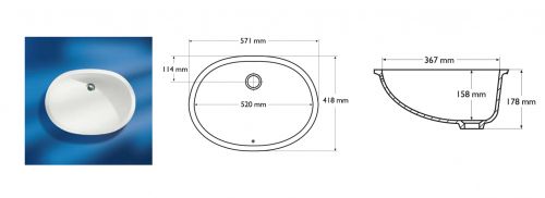 Bathroom Basins 4 Calm 815