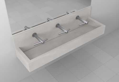 Bathroom Basins 9 Cambridge 3 Neutral Concrete