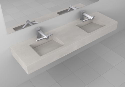 Bathroom Basins 13 Dublin 2 Neutral Concrete