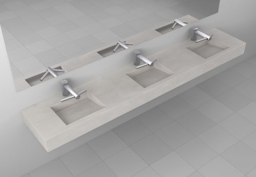 Bathroom Basins 15 Dublin 3 Neutral Concrete