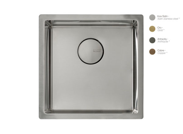 Kitchen Sinks 72 FREGADERO STYLE 40X40 INOX 600X440_colores