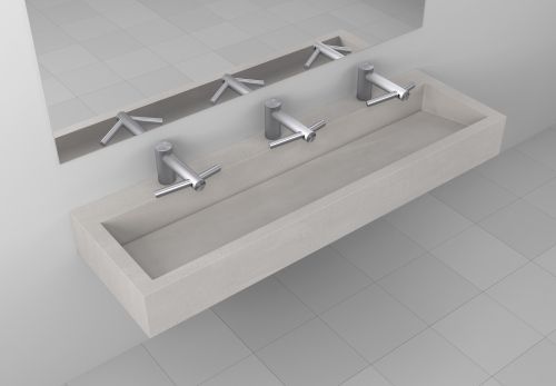Bathroom Basins 25 Oxford 3 Neutral Concrete