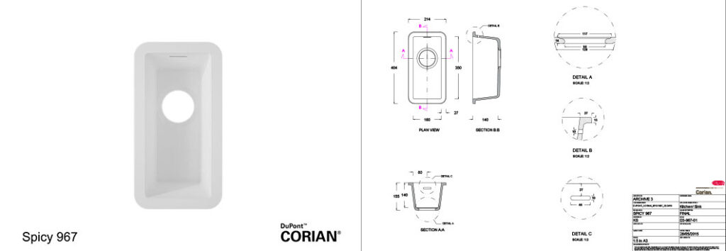 Kitchen Sinks 12 Spicy 967