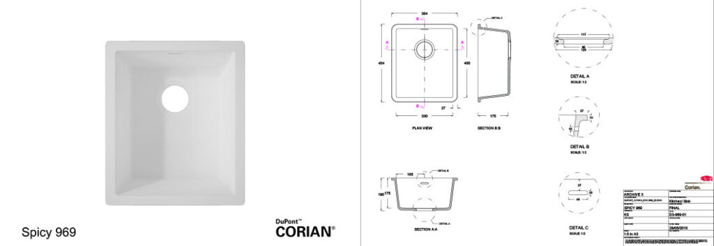 Kitchen Sinks 13 Spicy 969