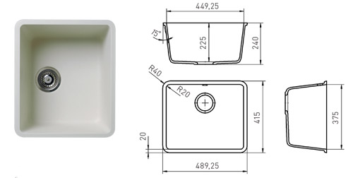 Kitchen Sinks 33 k-4148