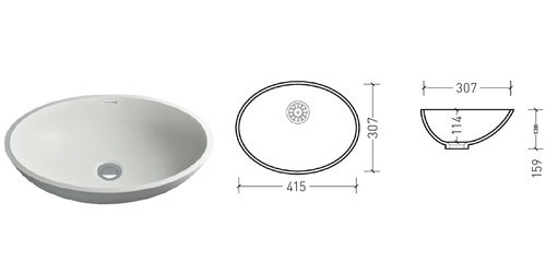 Bathroom Basins 72 z0-415