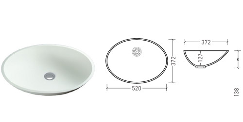 Bathroom Basins 74 z0-520