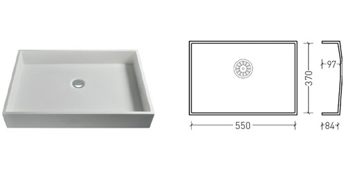 Bathroom Basins 75 ze-600